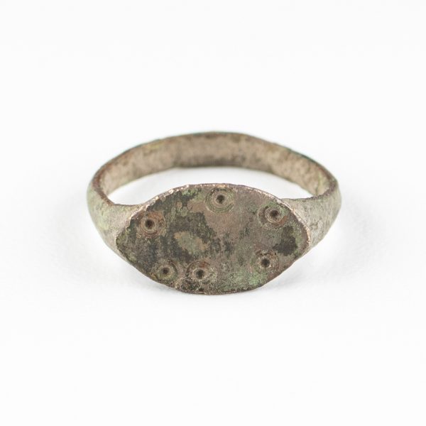 Roman Ring & Dot Signet